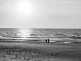 a cidade do ostende e a Belga costa foto