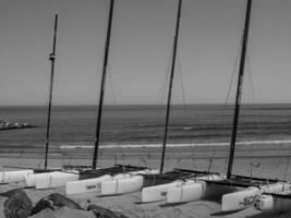 a cidade do ostende e a Belga costa foto