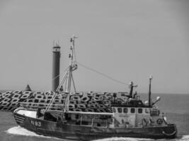 a cidade do ostende e a Belga costa foto