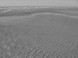 a de praia do de haan dentro Bélgica foto