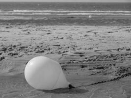 a de praia do de haan dentro Bélgica foto