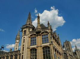 cavalheiro cidade dentro Bélgica foto