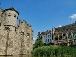 verão Tempo dentro cavalheiro Bélgica foto