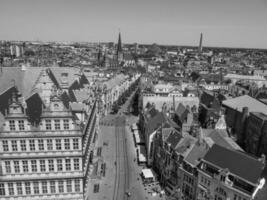 cavalheiro cidade dentro Bélgica foto