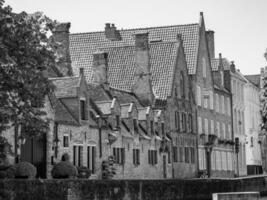 a cidade do Bruges dentro Bélgica foto