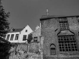 a cidade do Bruges dentro Bélgica foto