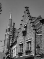 a cidade do Bruges dentro Bélgica foto