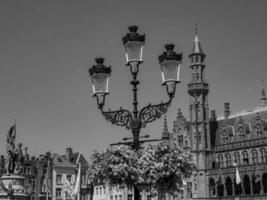 a cidade do Bruges dentro Bélgica foto