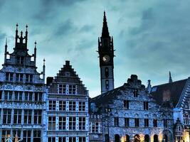 a cidade do cavalheiro dentro Bélgica foto