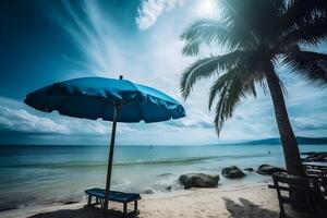 lindo tropical de praia fundo fez com ai gerado foto