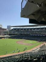 beisebol estádio dentro minneapolis, Minnesota foto