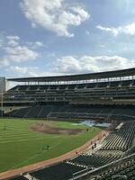 beisebol estádio dentro minneapolis, Minnesota foto