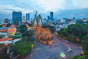Basílica da Catedral de Notre Dame de Saigon, Vietnã foto