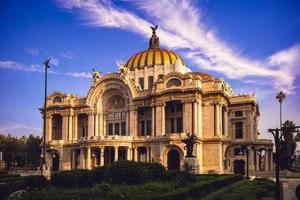 palacio de bellas artes palácio de belas artes na cidade do méxico foto