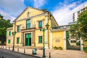 igreja de santo augustino em macau, china foto