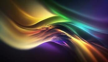 3d wave abstract background