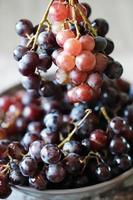 uvas frescas maduras