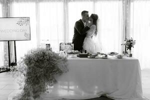 retrato do a recém-casados às a presídio foto