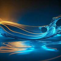 livre foto abstrato brilho luz água ondulado formas