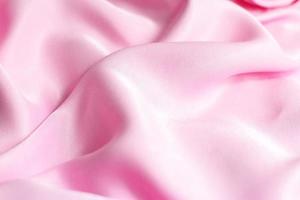 rosa sedoso material textura rosa seda padrão de fundo foto