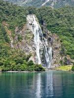 Milford som, zona sul, Novo zelândia foto