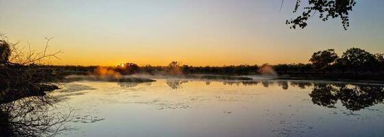 Cumberland barragem, queensland, Austrália foto