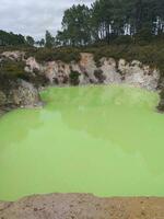 Rotorua térmicas, Novo zelândia foto