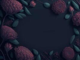 elegante floral fundo realçar seu desenhos com lindo e versátil floral padrões, generativo ai foto