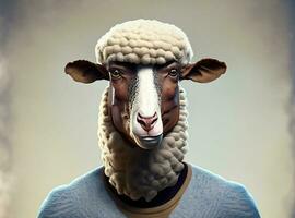 ovelha ai gerado foto