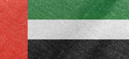 Unidos árabe Emirados bandeira tecido algodão material Largo bandeira papel de parede do eua foto
