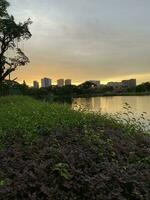 taman Tasik titiwangsa dentro Malásia foto