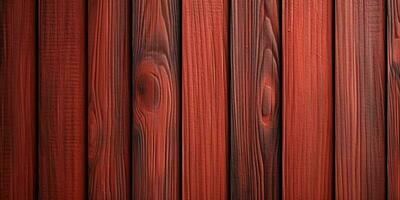 de madeira vermelho textura minimalismo fundo. ai gerado foto