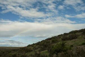 patagônia paisagem, chubut província, Patagônia, Argentina. foto