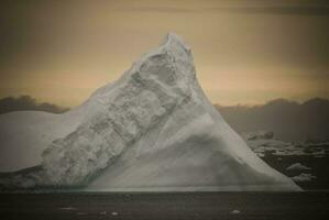 iceberg, gelo, selvagem congeladas paisagem, Antártica foto