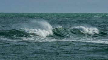 ondas dentro a oceano, patagônia foto