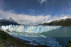 Perito moreno geleira, los glaciares nacional parque, santa cruz província, patagônia Argentina. foto