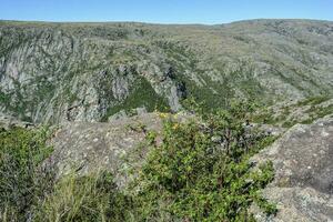 quebrada del condorito nacional parque paisagem, córdoba província, Argentina foto