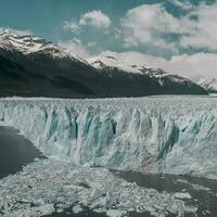 Perito moreno geleira, los glaciares nacional parque, santa cruz província, patagônia Argentina. foto