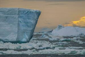 selvagem congeladas paisagem, Antártica foto