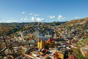 guanajuato, história, natureza, e urbano charme. descobrir a beleza do isto mexicano cidade foto