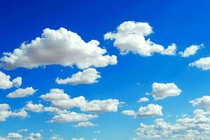 lindo Visão do a terra e céu - surpreendente céu com nuvens foto