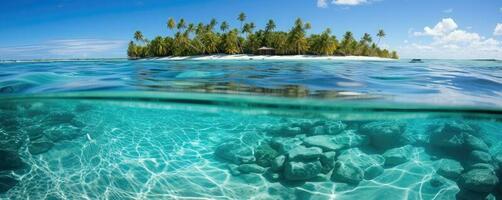 lindo tropical ilha foto