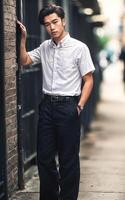 tailandês pessoas dentro Tailândia técnico Faculdade uniforme branco camisa e calça, generativo ai foto