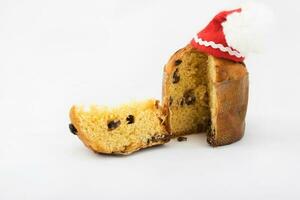 tradicional italiano Natal doce bolo. fechar-se foto