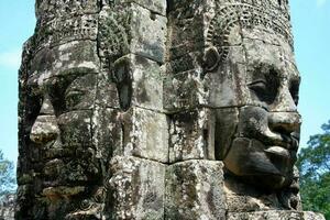 Angkor thom dentro Camboja foto