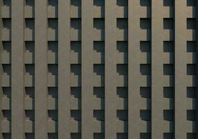 3d cubo arquitetônico padronizar geométrico fundo papel de parede com Sombrio concreto textura foto