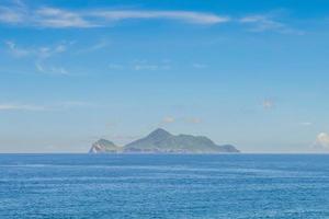 ilha guishan ilha tartaruga no condado de yilan, taiwan foto