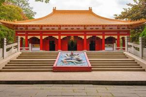 templo confucius em chiayi, taiwan foto