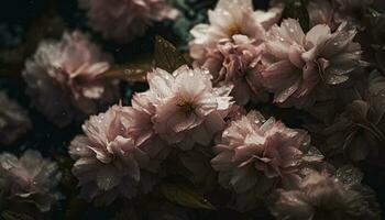 natureza beleza dentro uma solteiro flor, vibrante cores flor gerado de ai foto