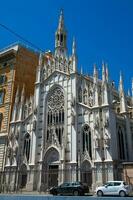 Igreja do a sagrado coração do Jesus dentro prati construído em 1917 dentro Roma foto